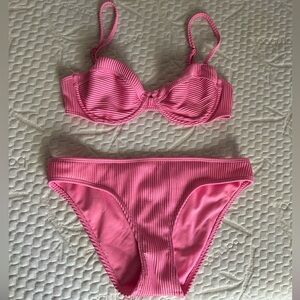 Pink Hollister Bikini Swimsuit